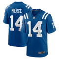 Indianapolis Colts Alec Pierce Nike Royal Game Jersey