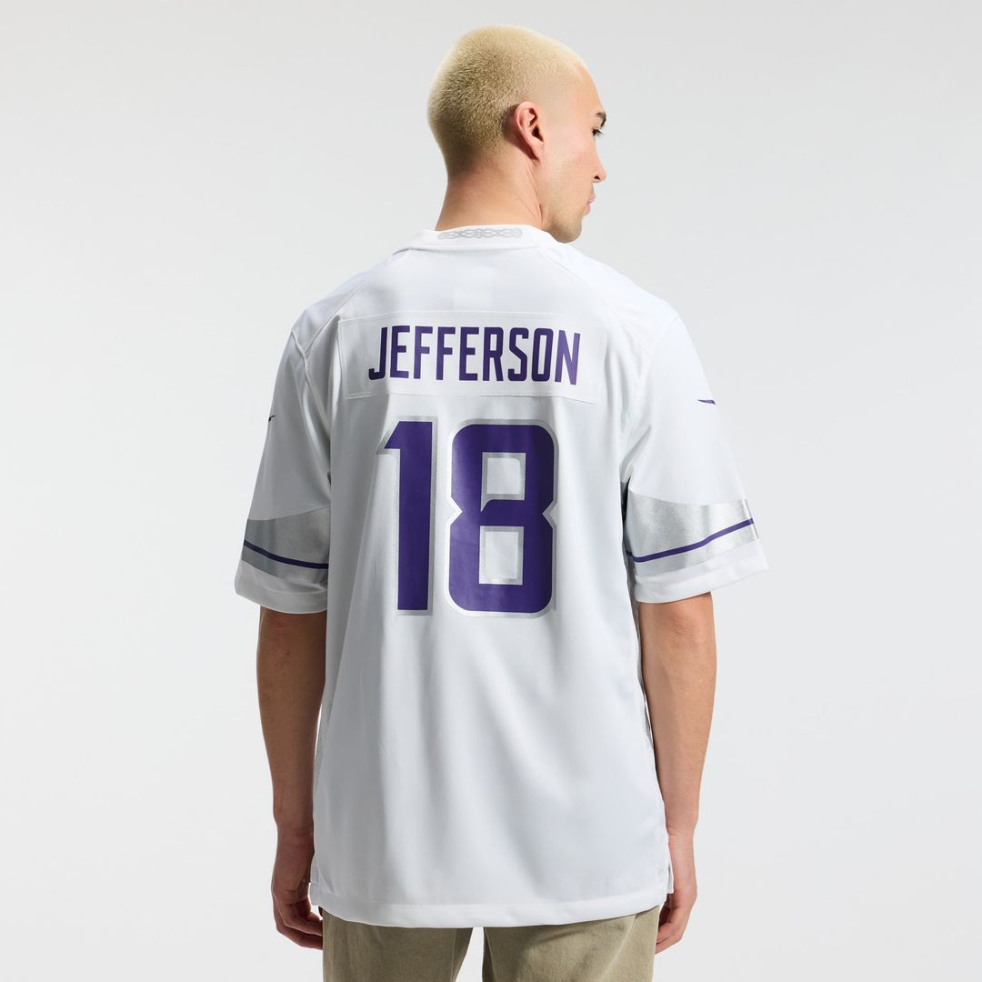 Minnesota Vikings Justin Jefferson Nike Purple Classic Game Jersey