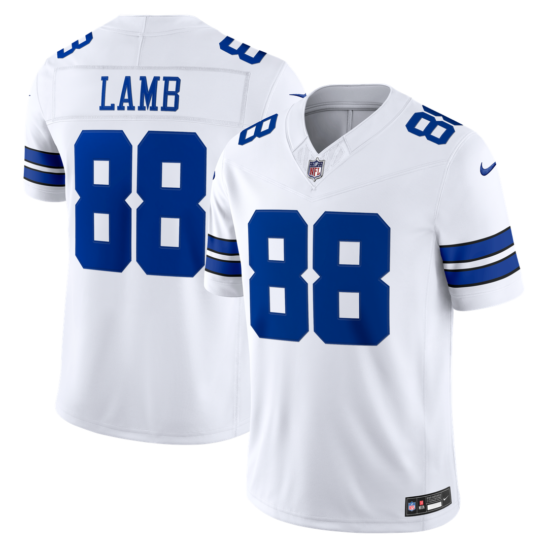 Dallas Cowboys CeeDee Lamb Nike Navy Alternate Vapor FUSE Stitched Limited Jersey