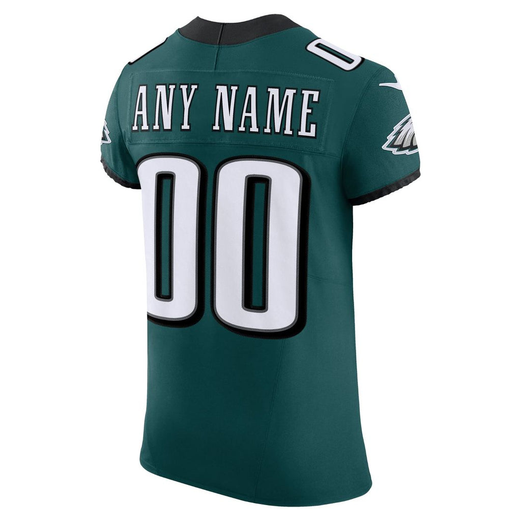 Philadelphia Eagles Nike Black Alternate Vapor FUSE Elite Custom Jersey