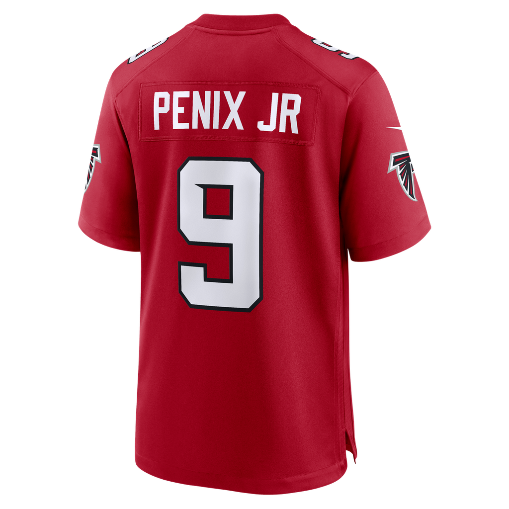 Atlanta Falcons Michael Penix Jr. Nike Red Game Jersey