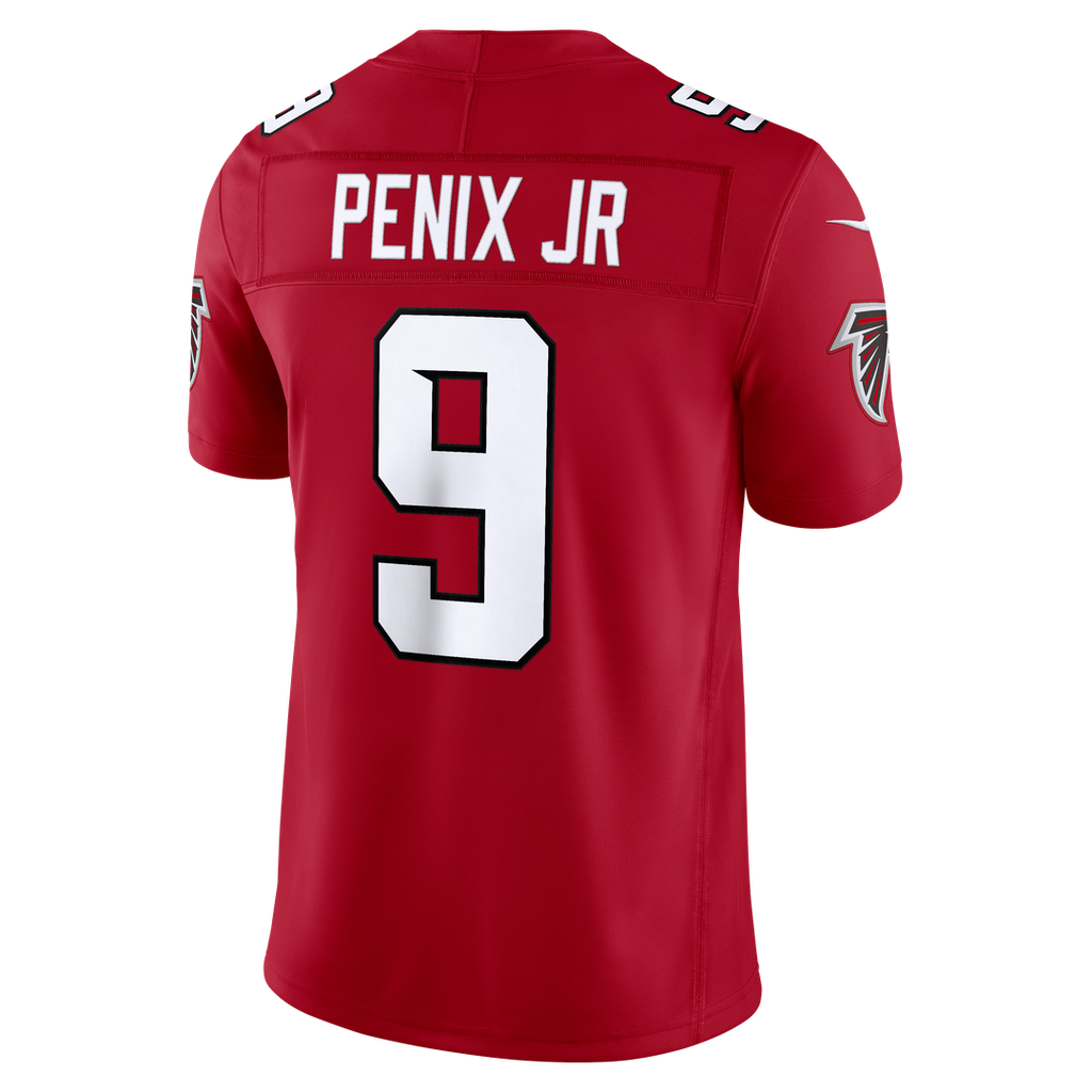 Atlanta Falcons Michael Penix Jr. Nike Black Alternate Throwback Vapor FUSE Stitched Limited Jersey
