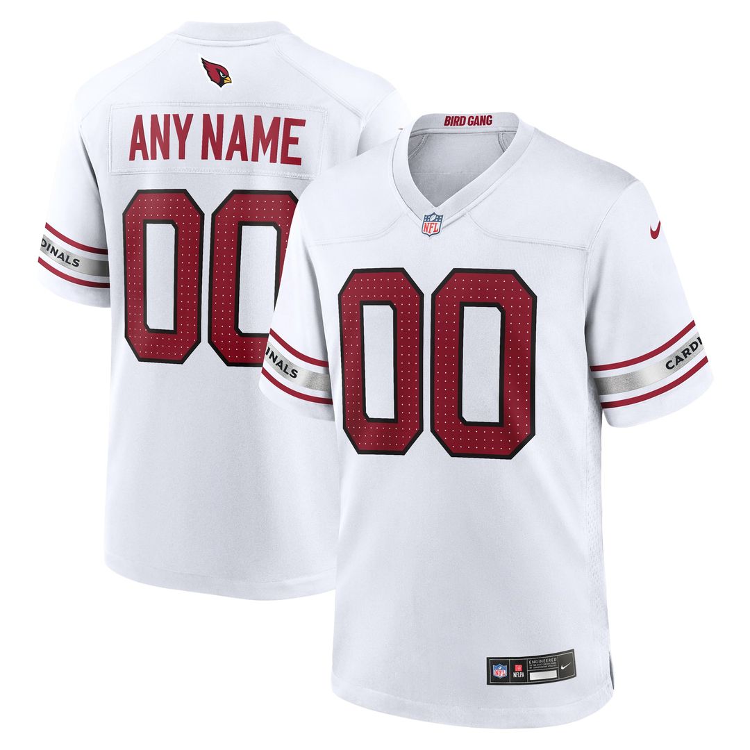 Arizona Cardinals Nike Cardinal Custom Jersey
