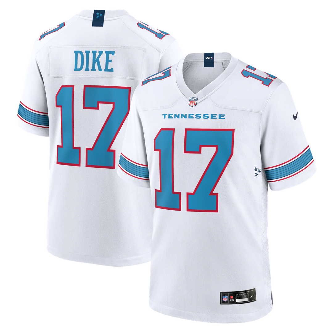 Tennessee Titans Chimere Dike Nike Light Blue Game Jersey