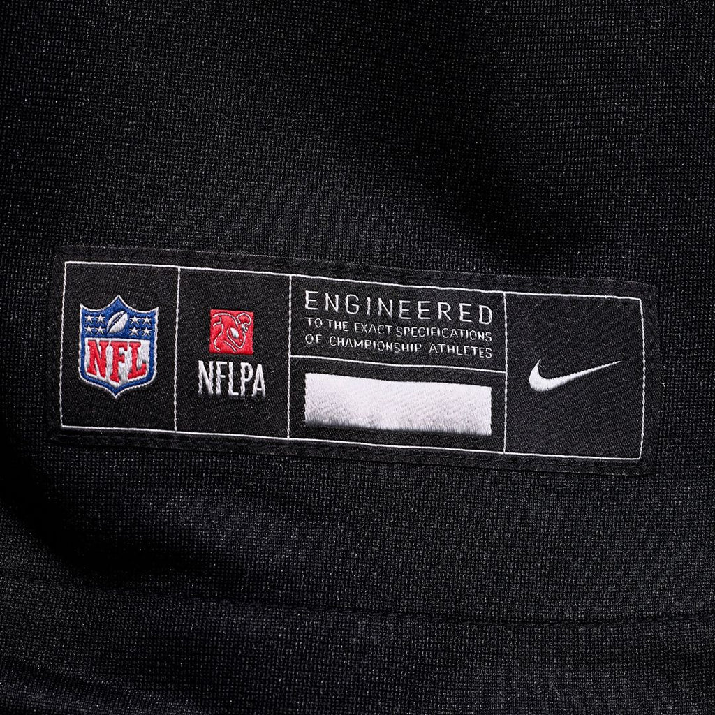 Carolina Panthers Popo Aumavae Nike Black Game Jersey