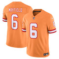 Tampa Bay Buccaneers Baker Mayfield Nike Creamsicle Alternate Vapor FUSE Stitched Limited Jersey