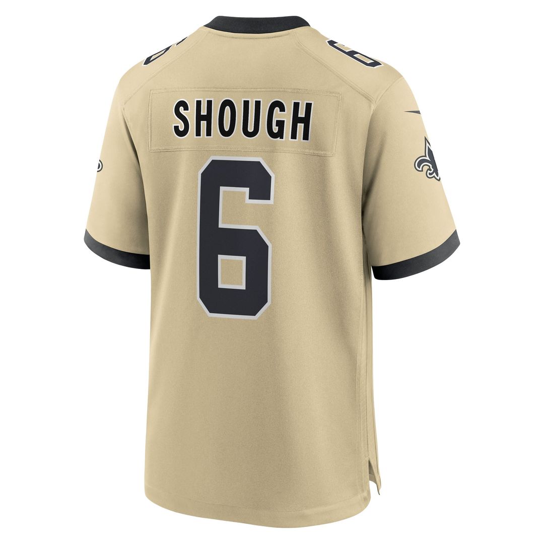 New Orleans Saints Tyler Shough Nike White Game Jersey