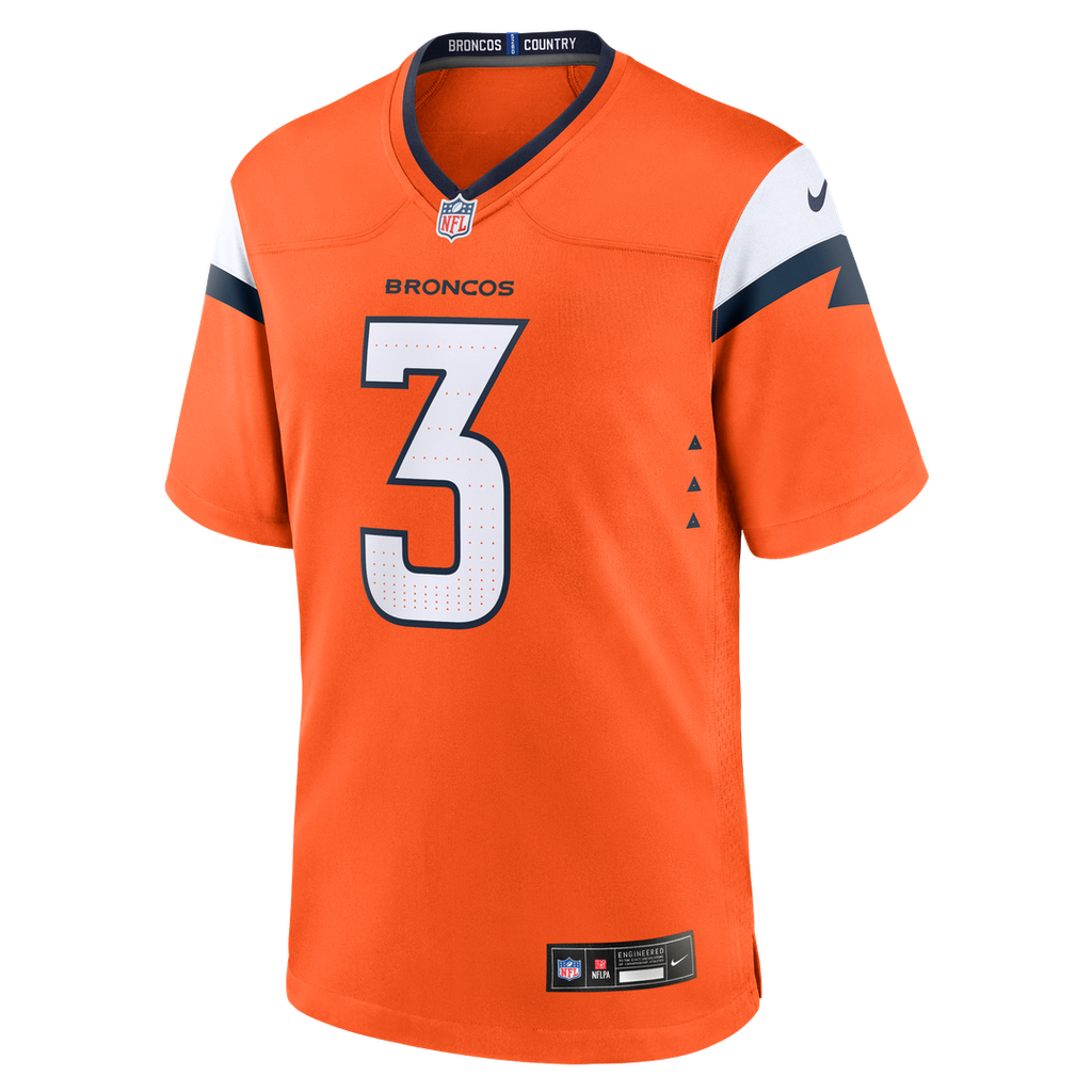 Denver Broncos Wil Lutz Nike Orange Game Jersey