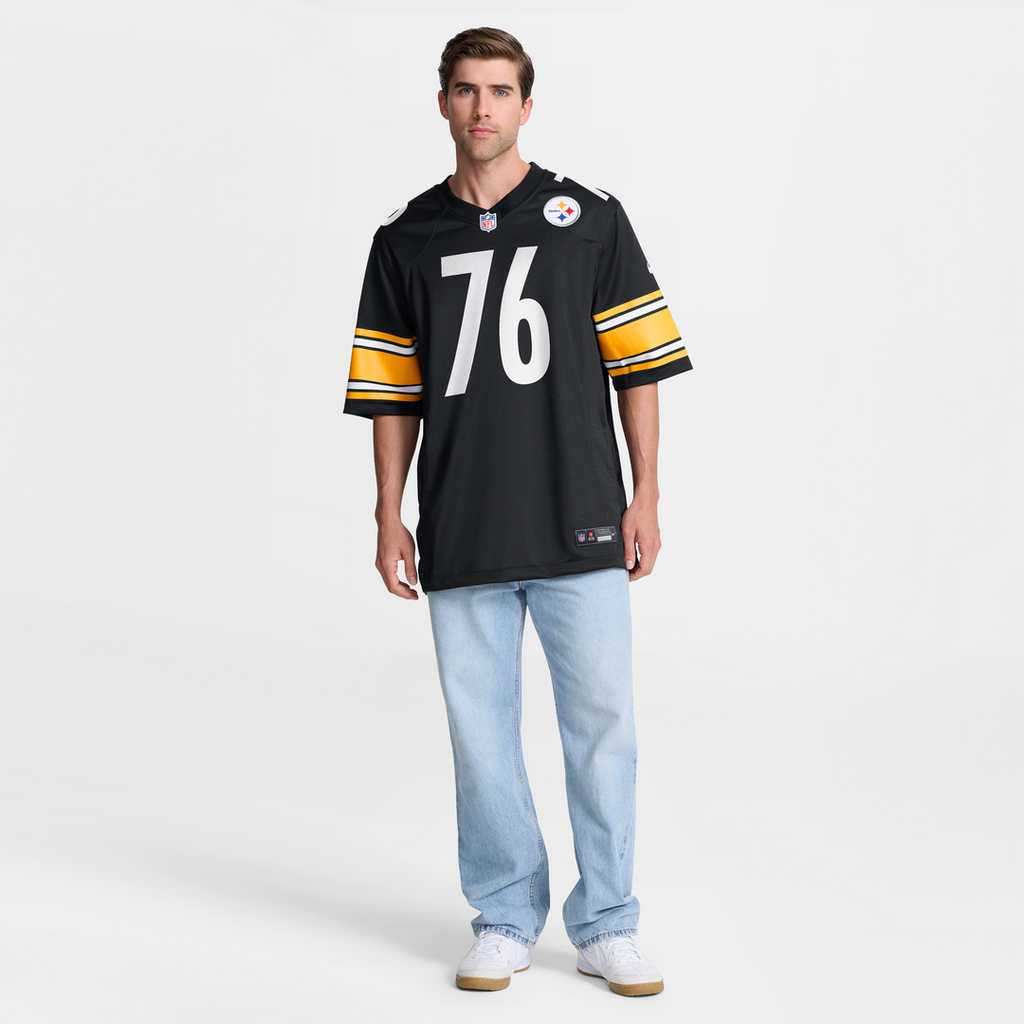 Pittsburgh Steelers Troy Fautanu Nike Black Game Jersey