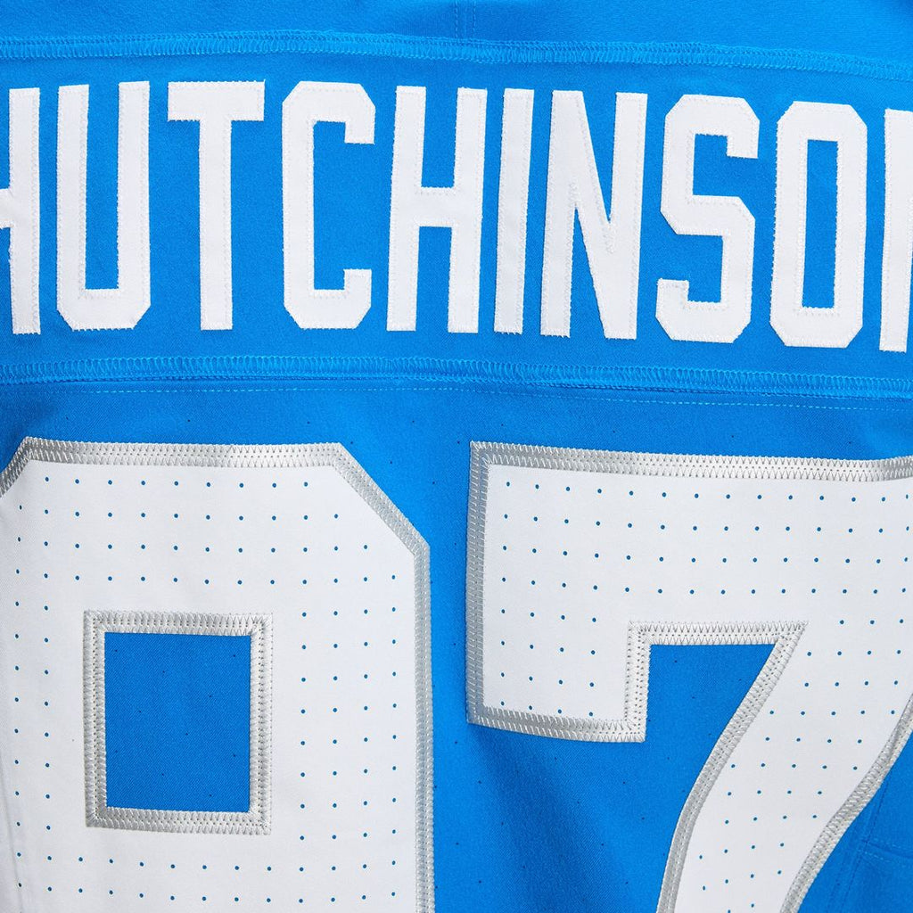 Detroit Lions Aidan Hutchinson Nike Blue Alternate Vapor FUSE Elite Jersey