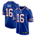 Buffalo Bills Tyler Bass Nike Royal Game Jersey