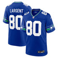 Seattle Seahawks Steve Largent Nike Royal Throwback Retired Game Jersey