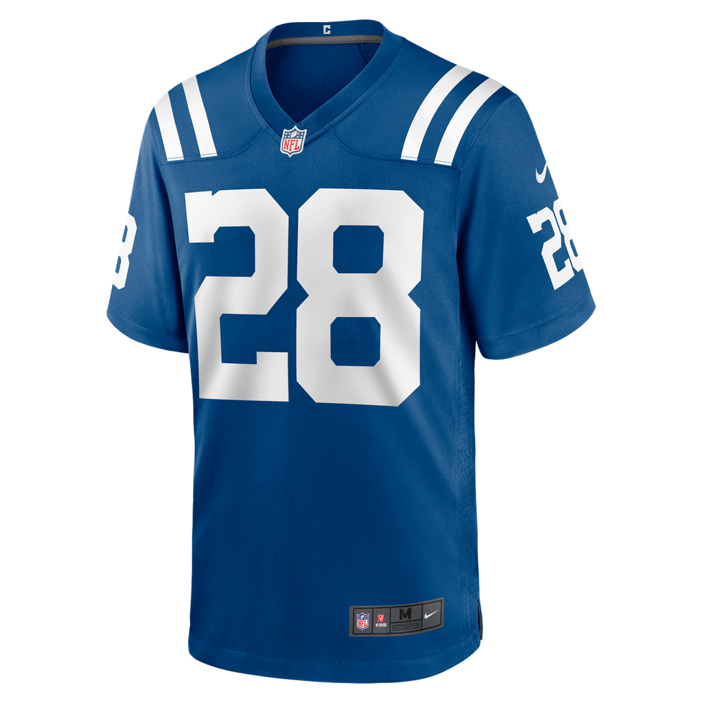 Indianapolis Colts Jonathan Taylor Nike Royal Game Jersey