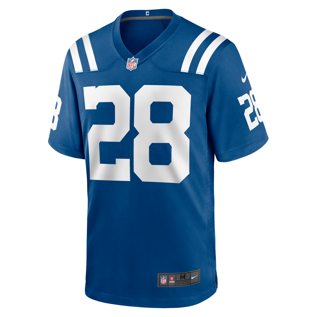 Indianapolis Colts Jonathan Taylor Nike Royal Game Jersey