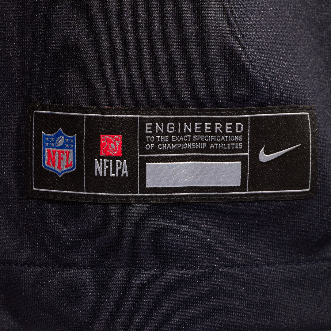 Houston Texans Tremon Smith Nike Navy Game Jersey