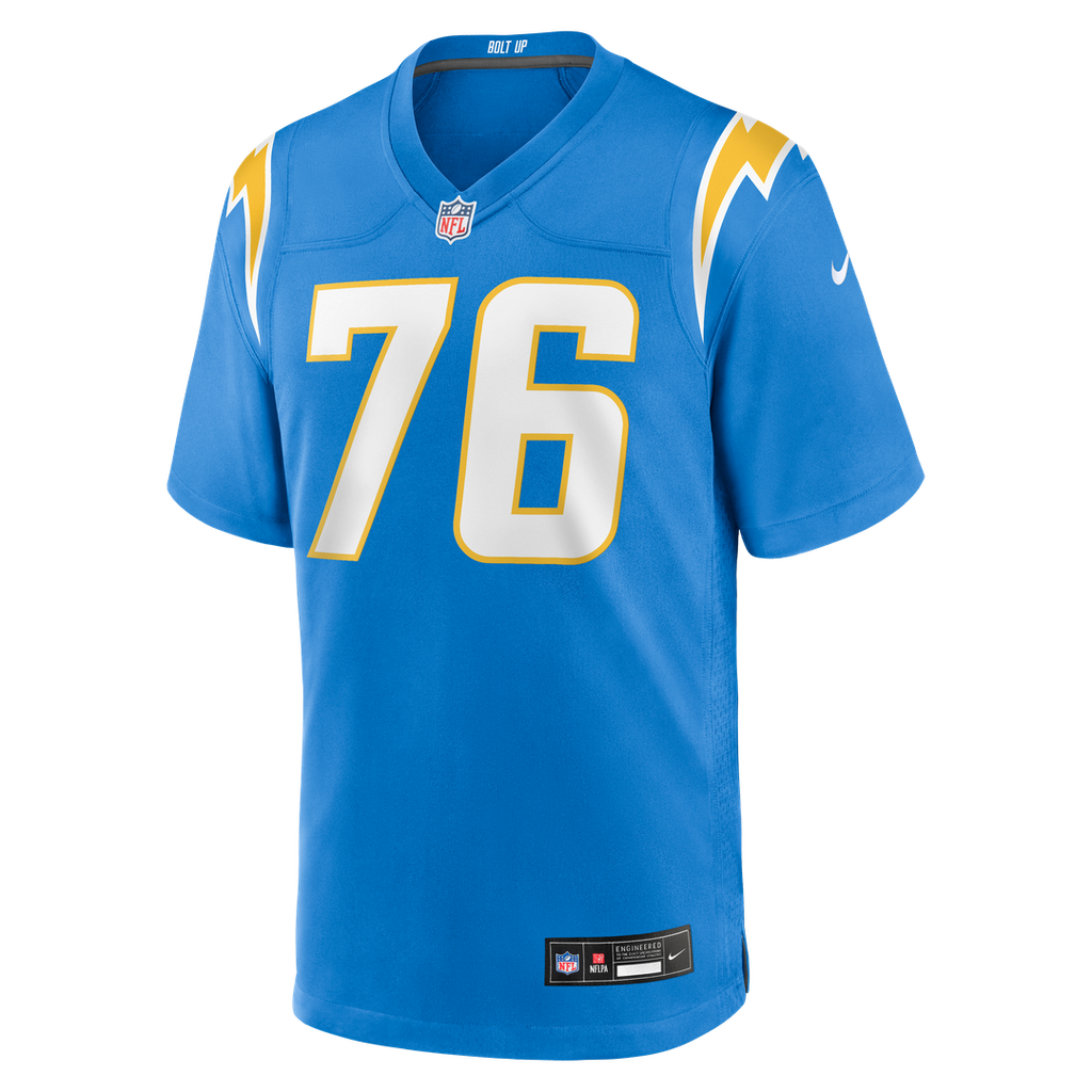 Los Angeles Chargers Joe Alt Nike Powder Blue Game Jersey