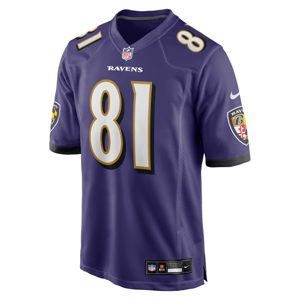 Baltimore Ravens Devontez Walker Nike Purple Game Jersey