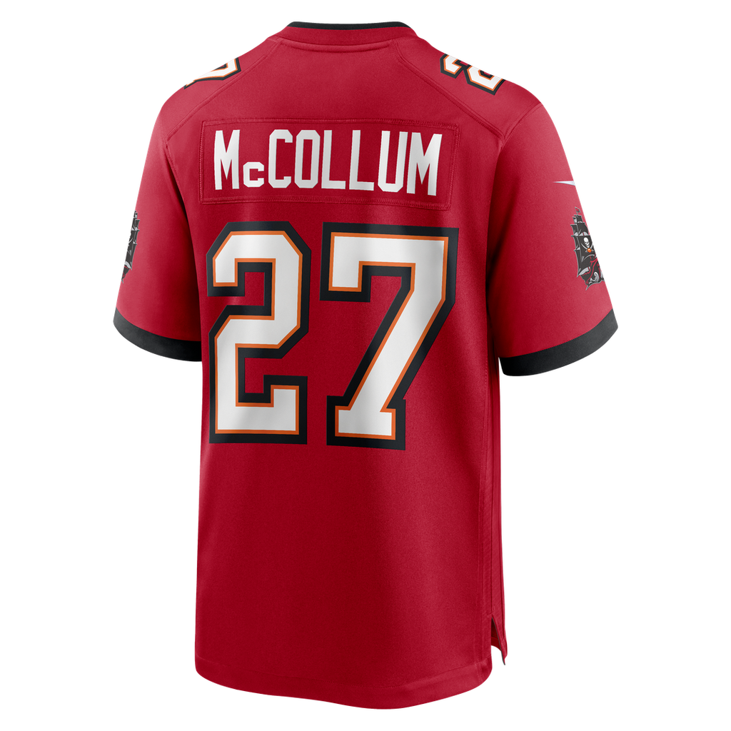 Tampa Bay Buccaneers Zyon McCollum Nike Red Game Jersey