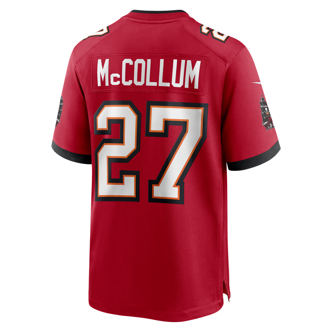 Tampa Bay Buccaneers Zyon McCollum Nike Red Game Jersey