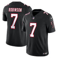 Atlanta Falcons Bijan Robinson Nike Black Alternate Throwback Vapor FUSE Stitched Limited Jersey