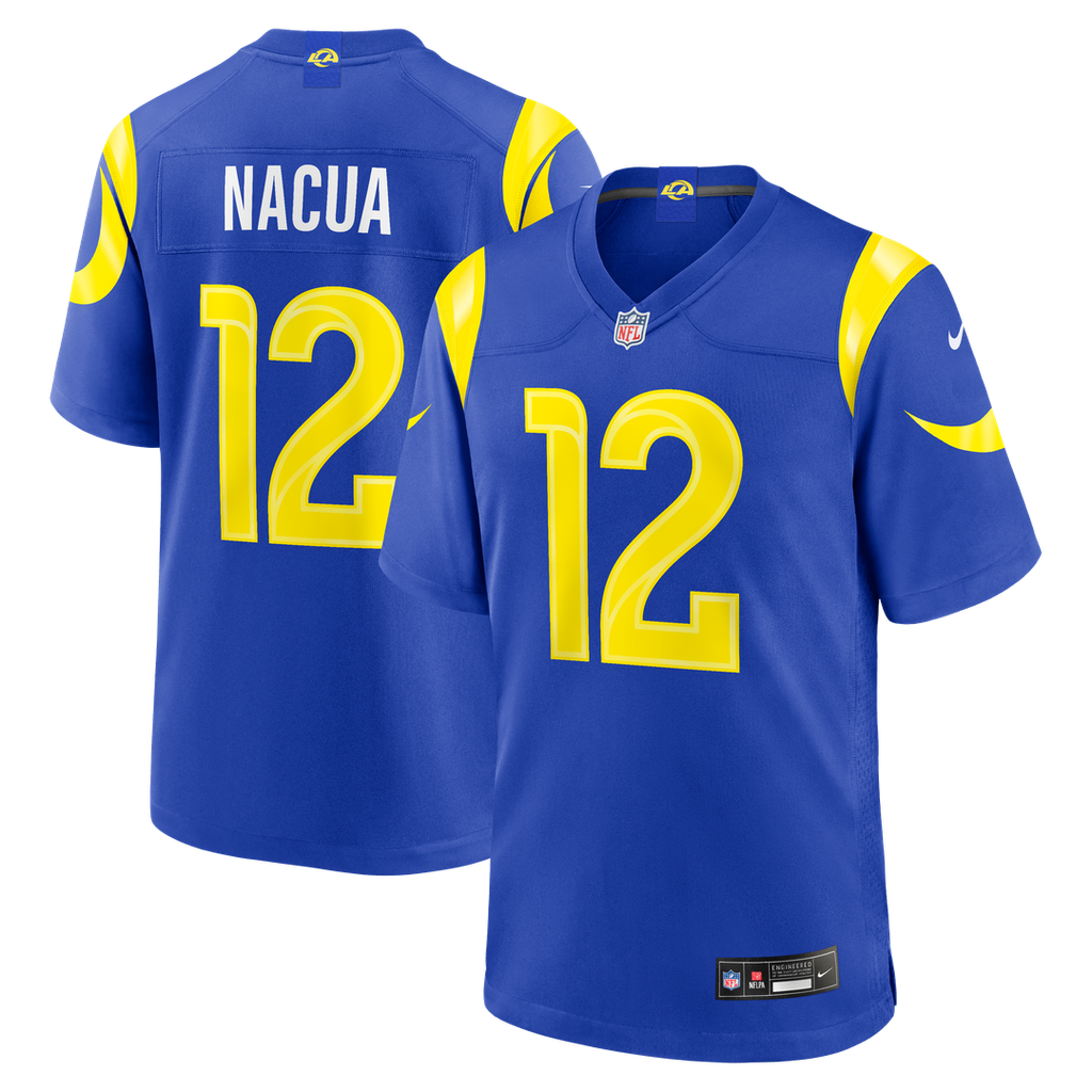 Los Angeles Rams Puka Nacua Nike Royal Team Game Jersey