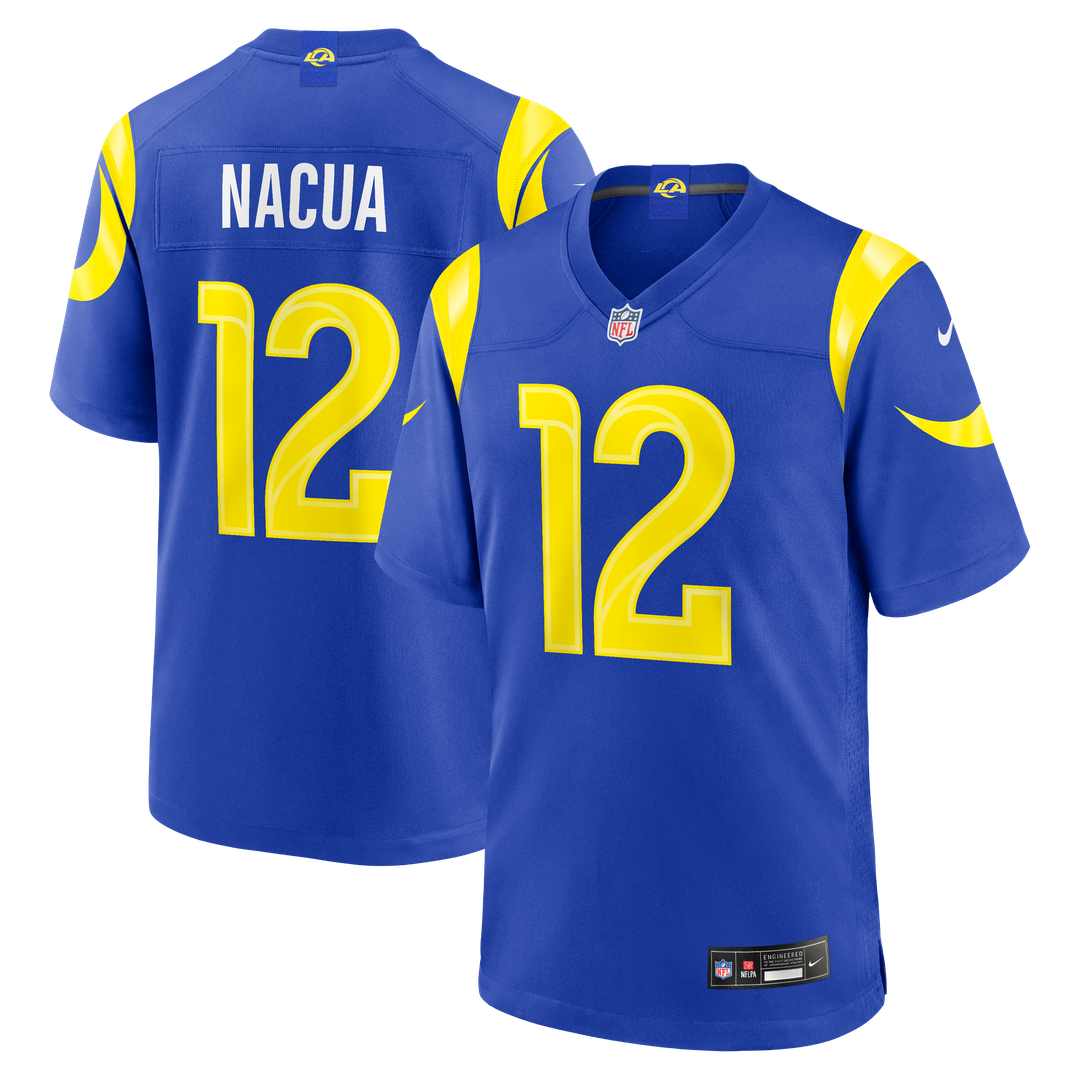 Los Angeles Rams Puka Nacua Nike White White Game Jersey