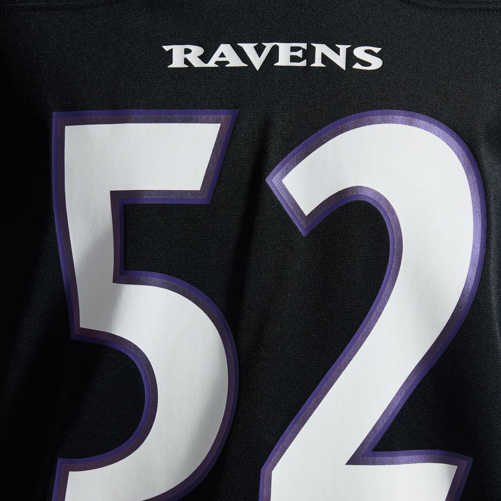 Baltimore Ravens Ray Lewis Nike Black Alternate Retired Game Jersey
