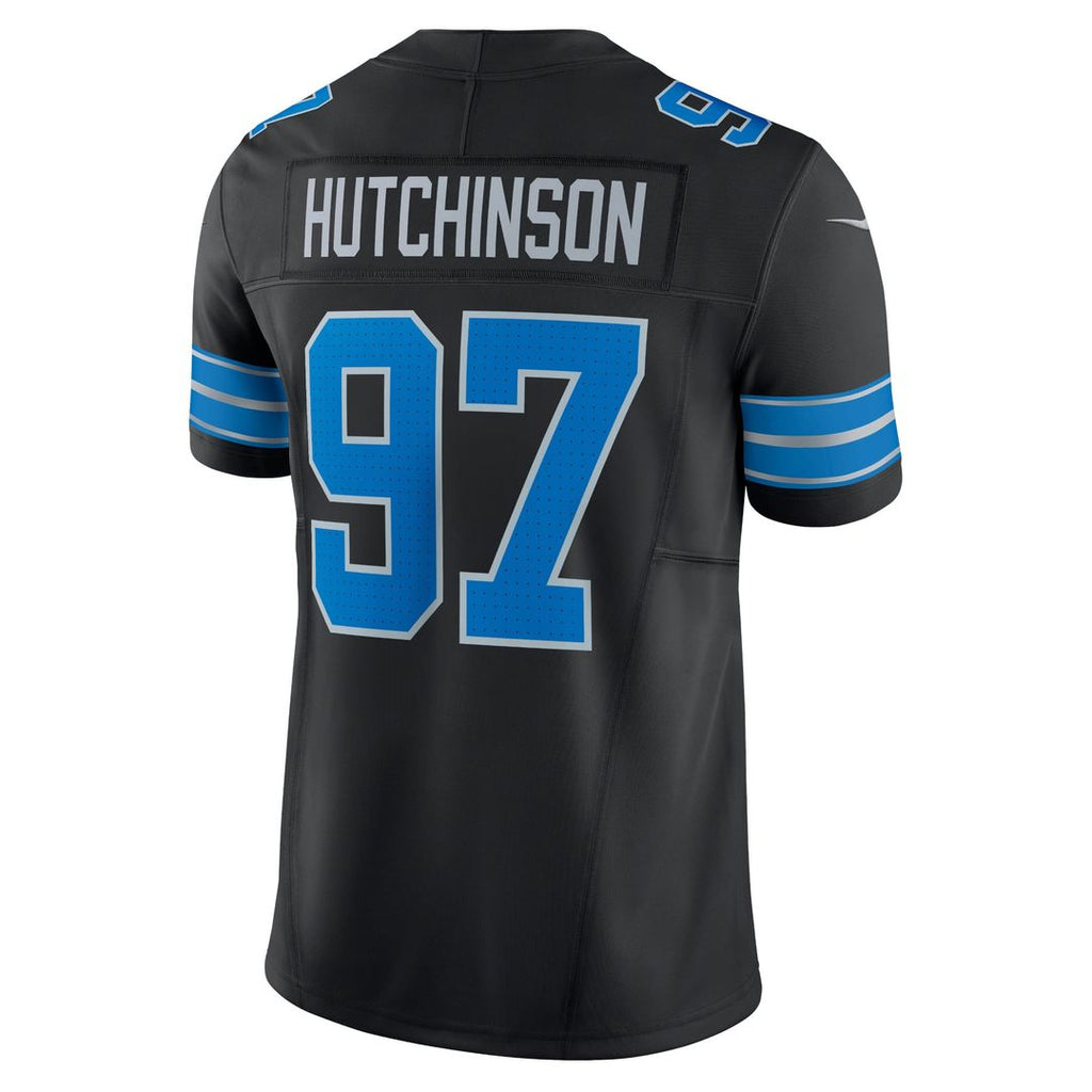 Detroit Lions Aidan Hutchinson Nike Blue Vapor FUSE Alternate Limited Jersey