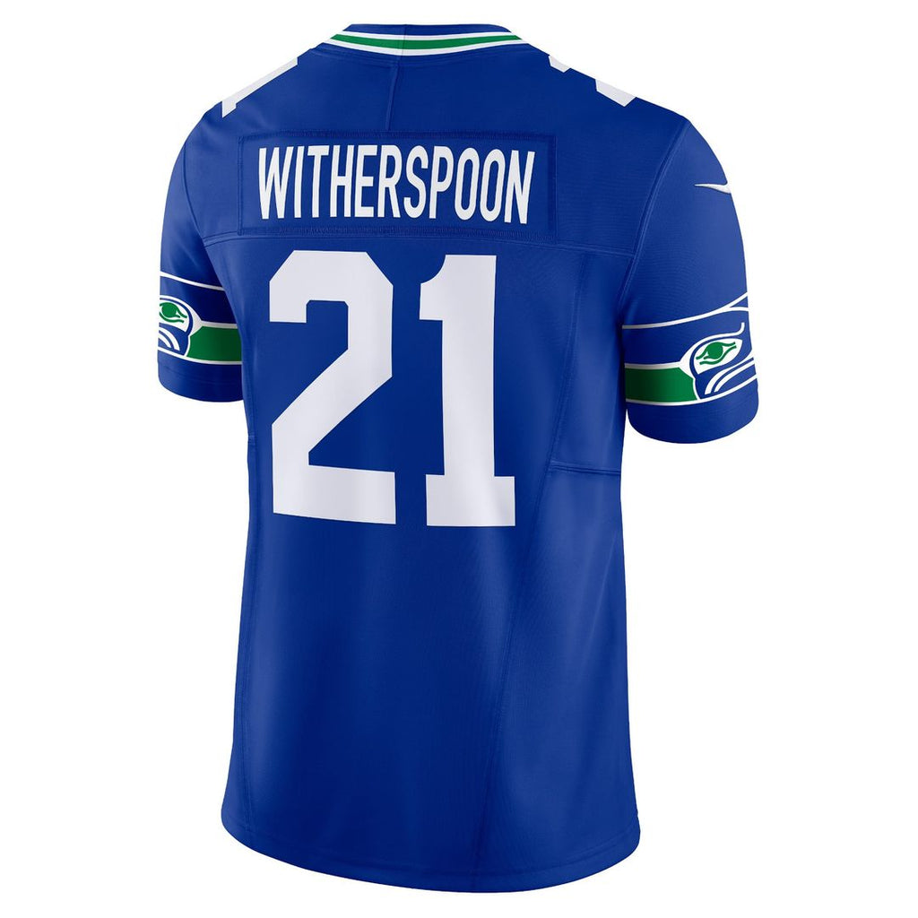 Seattle Seahawks Devon Witherspoon Nike Royal Alternate Vapor FUSE Limited Jersey