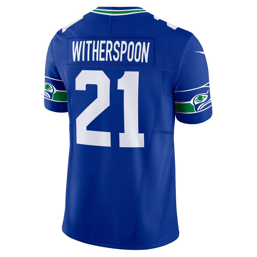 Seattle Seahawks Devon Witherspoon Nike Royal Alternate Vapor FUSE Limited Jersey