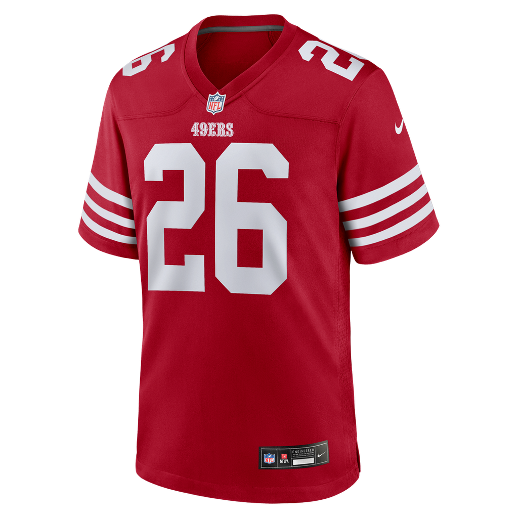 San Francisco 49ers Chase Lucas Nike Scarlet Game Jersey