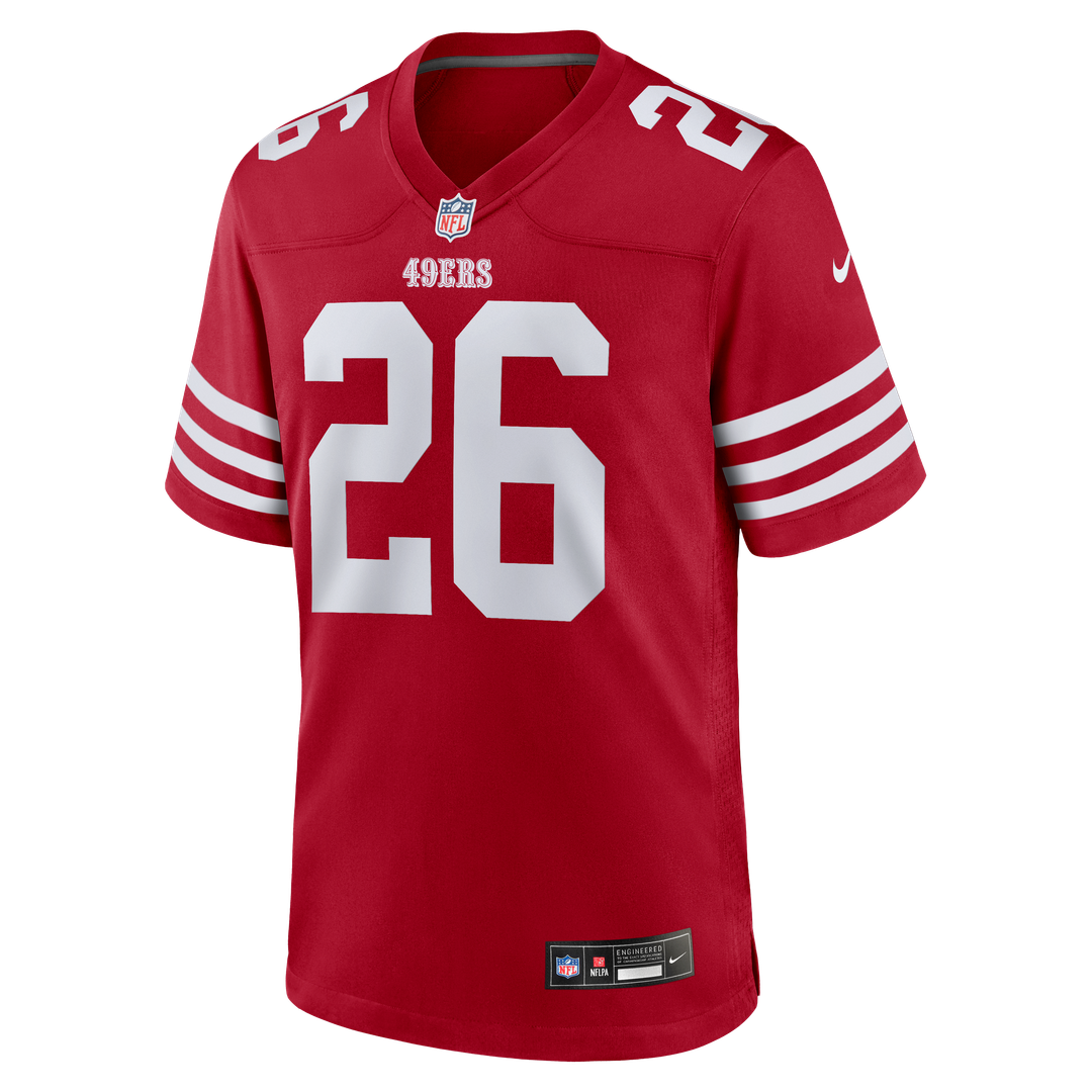 San Francisco 49ers Chase Lucas Nike Scarlet Game Jersey
