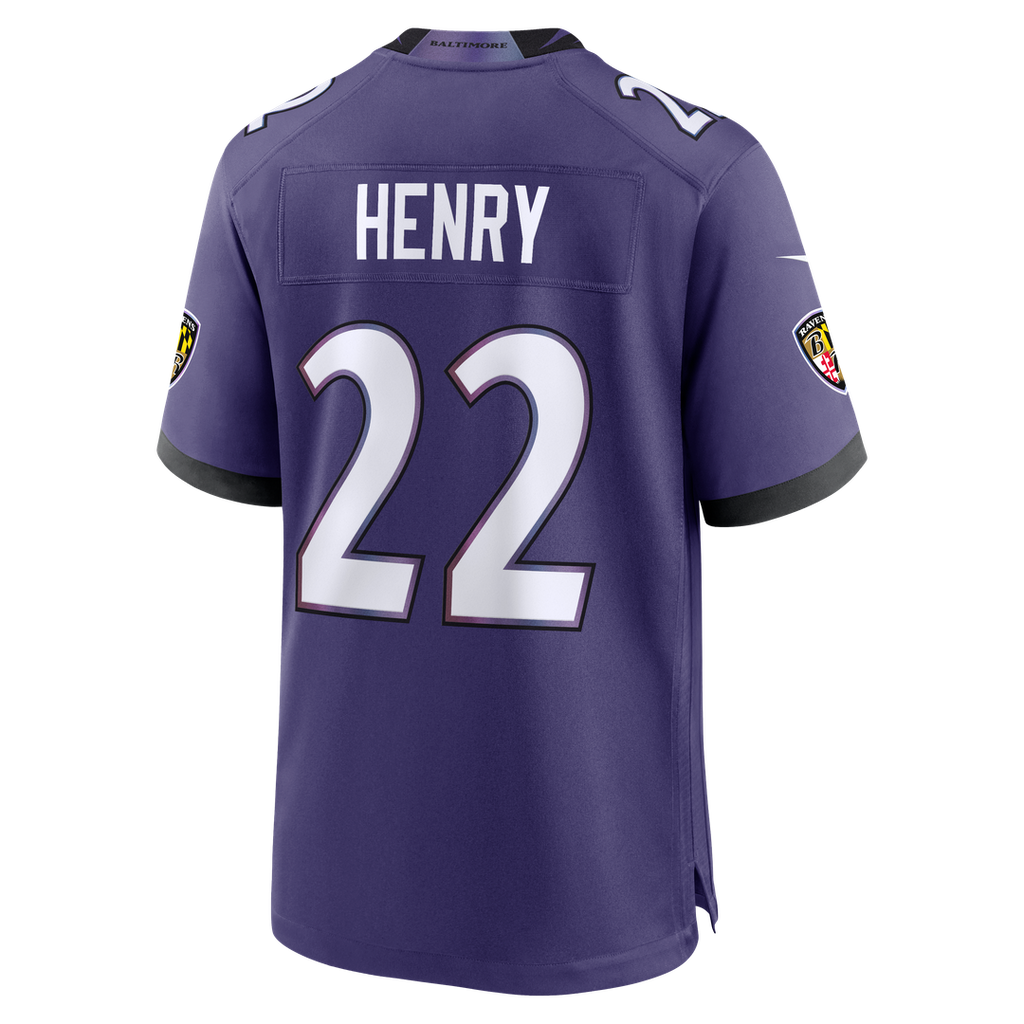Baltimore Ravens Derrick Henry Nike Purple Game Jersey