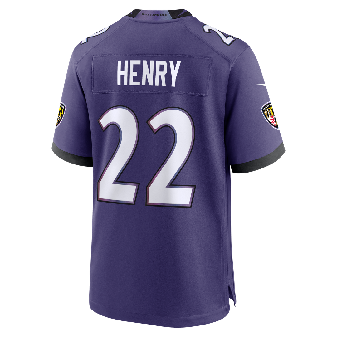 Baltimore Ravens Derrick Henry Nike Purple Game Jersey