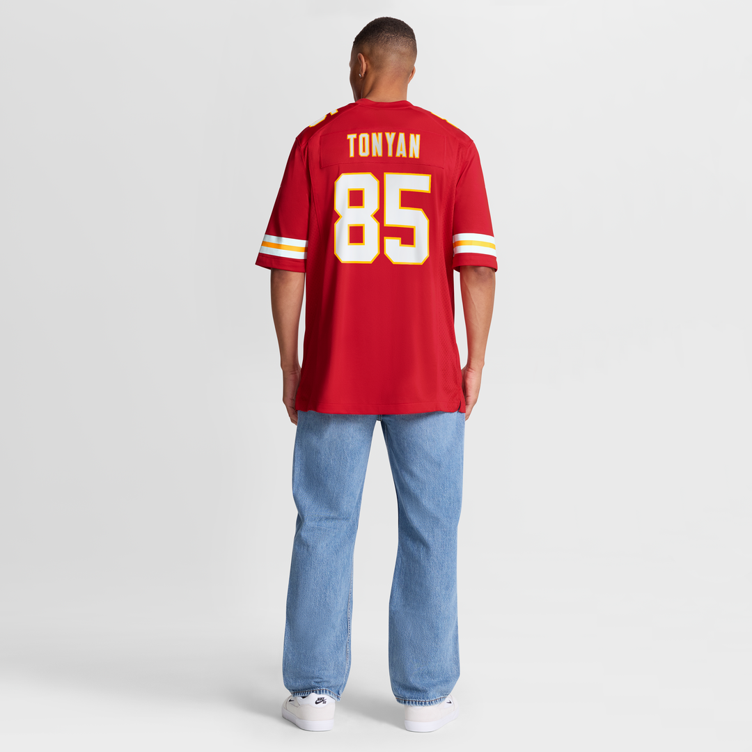 Kansas City Chiefs Robert Tonyan Nike Red Game Jersey