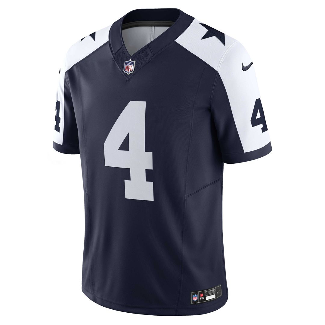 Dallas Cowboys Dak Prescott Nike Navy Vapor FUSE Limited Jersey