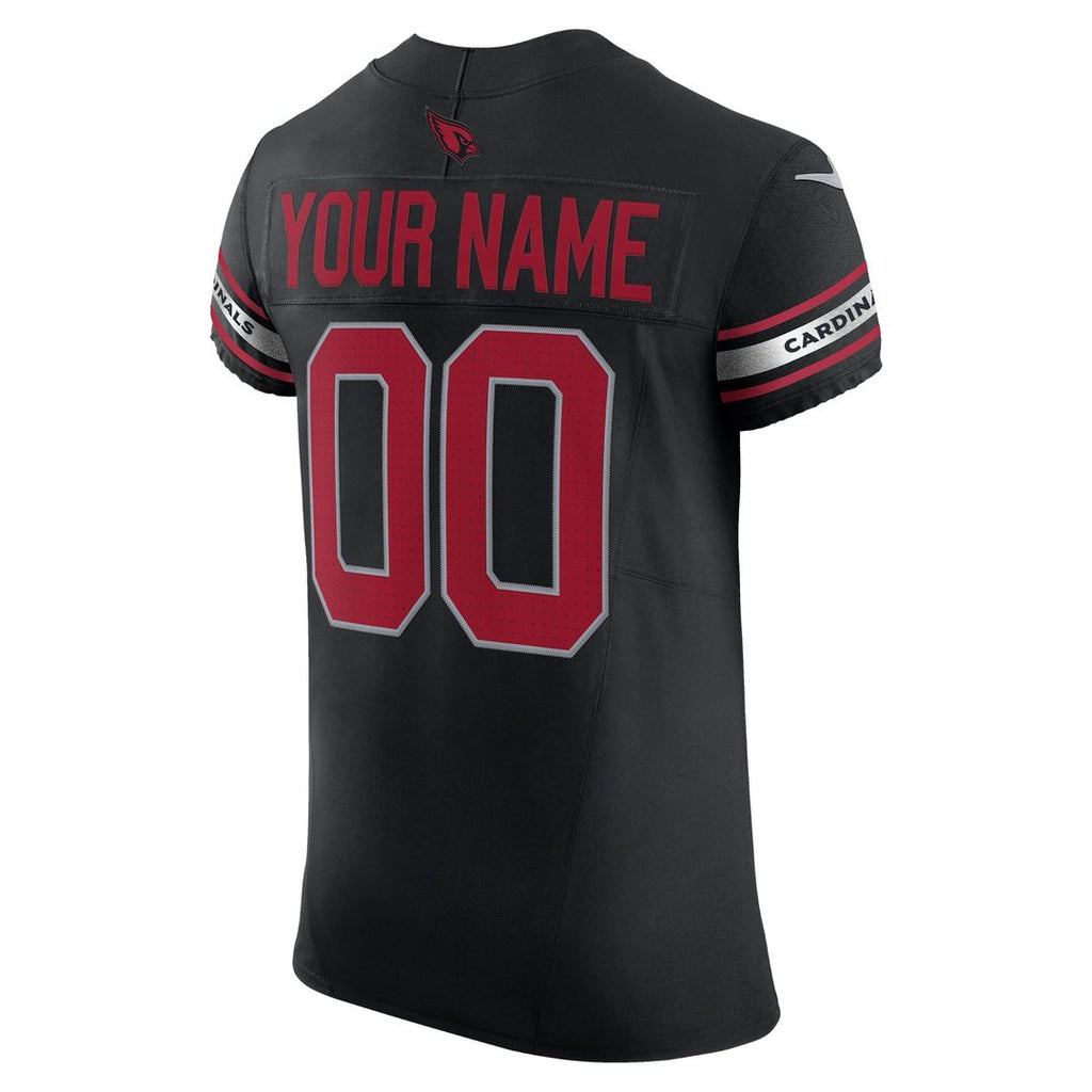 Arizona Cardinals Nike Black Vapor FUSE Elite Custom Jersey