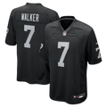 Las Vegas Raiders Quay Walker Nike Black Game Jersey