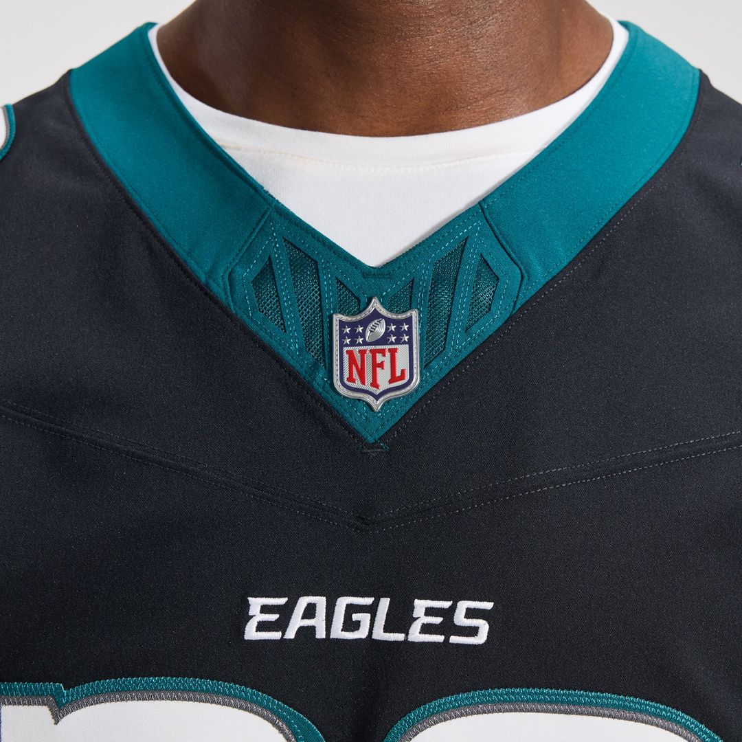 Philadelphia Eagles Saquon Barkley Nike Black Alternate Vapor FUSE Elite Jersey