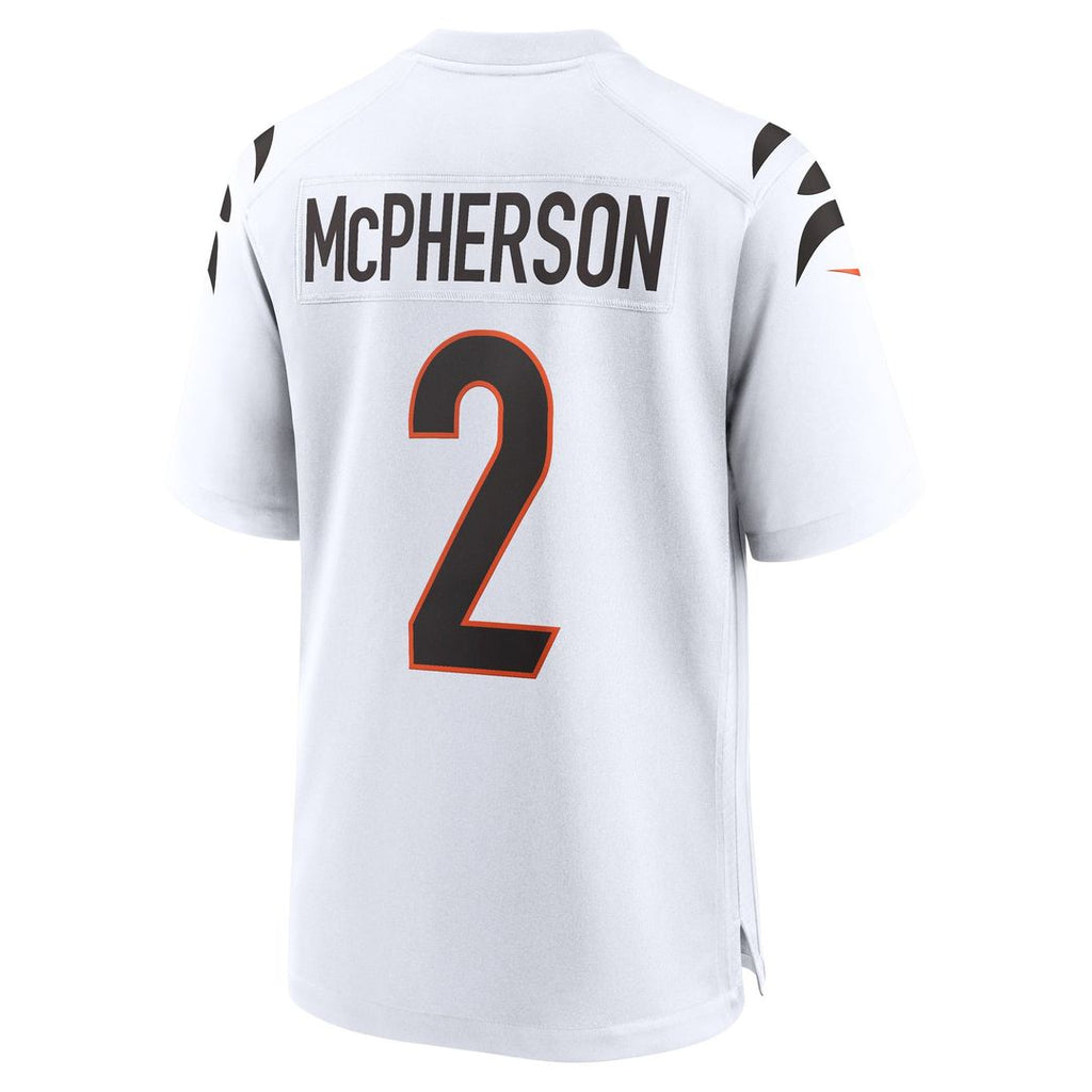 Cincinnati Bengals Evan McPherson Nike White Game Jersey