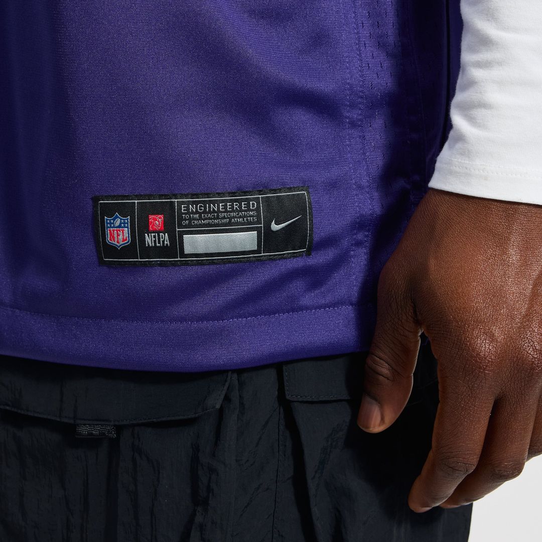 Baltimore Ravens Lamar Jackson Nike Purple Game Jersey