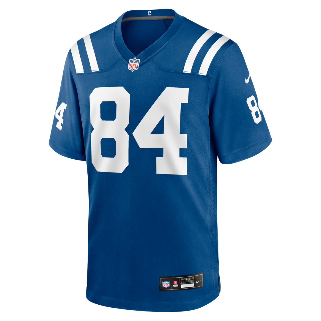 Indianapolis Colts Tyler Warren Nike Royal Game Jersey