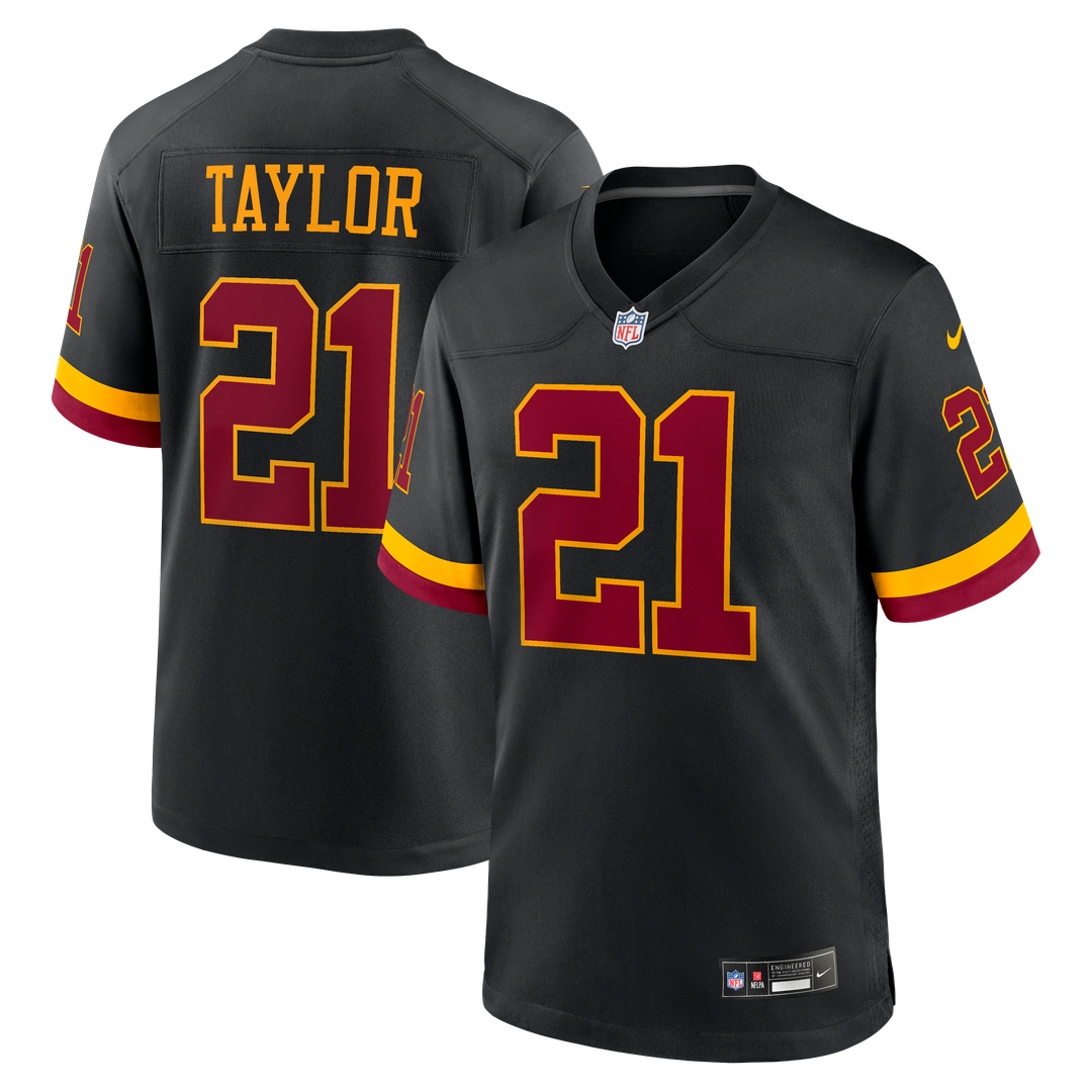 Washington Commanders Sean Taylor Nike Black Hail Raiser Alternate Retired Game Jersey