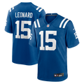 Indianapolis Colts Riley Leonard Nike Royal Game Jersey