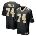 New Orleans Saints Xavier Truss Nike Black Game Jersey