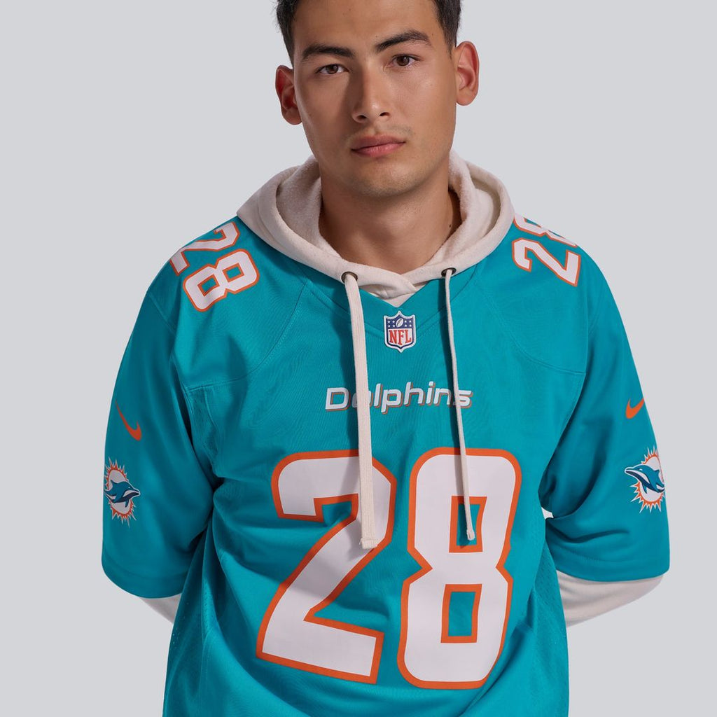 Miami Dolphins De'Von Achane Nike Aqua Game Jersey