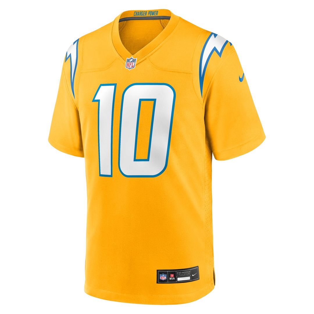 Los Angeles Chargers Justin Herbert Nike Powder Blue Game Jersey
