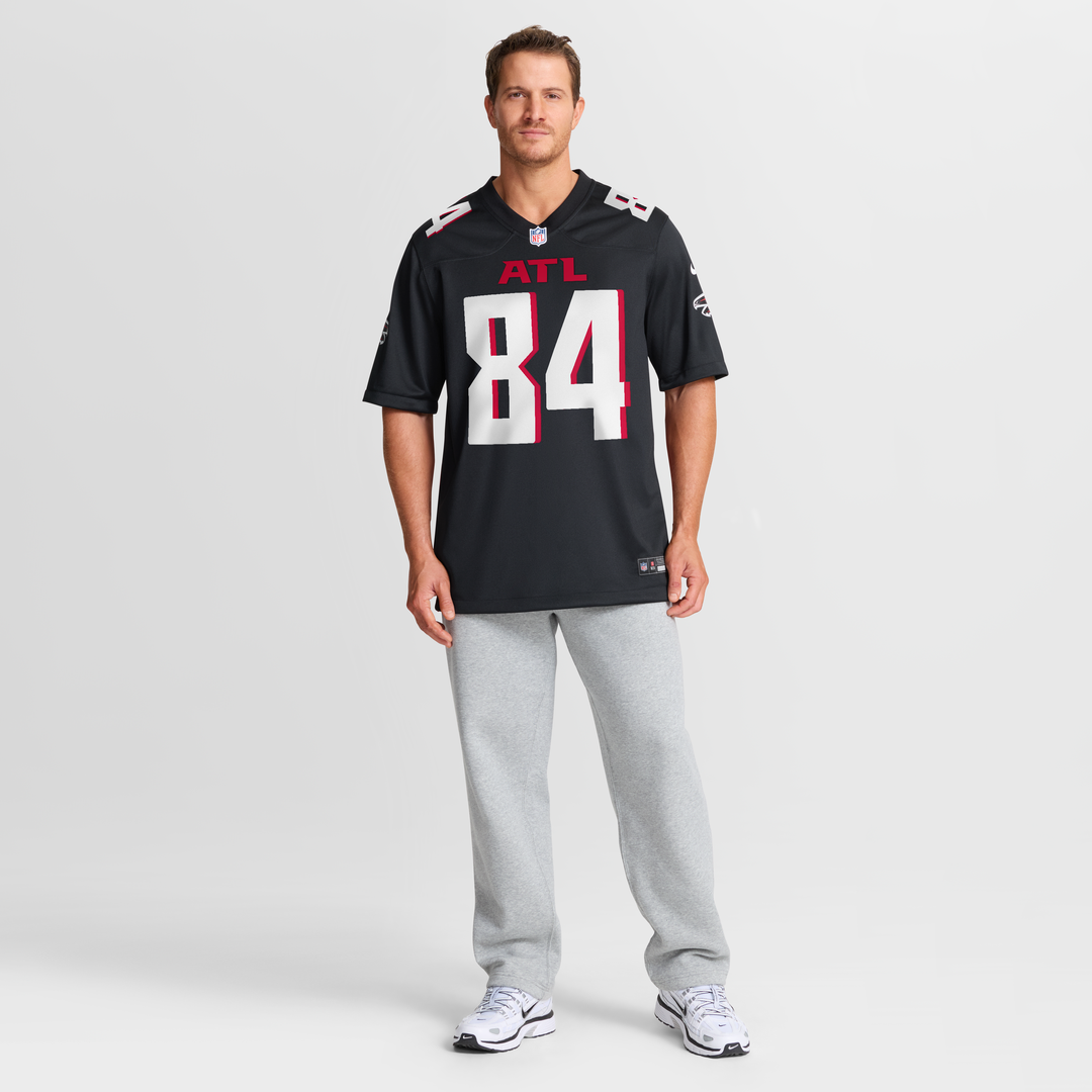 Atlanta Falcons Alfred Jenkins Nike Black Retired Player Game Jersey