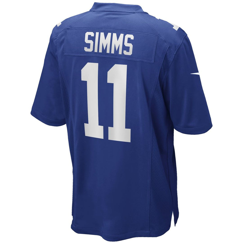 New York Giants Phil Simms Nike Royal Retired Player Game Jersey