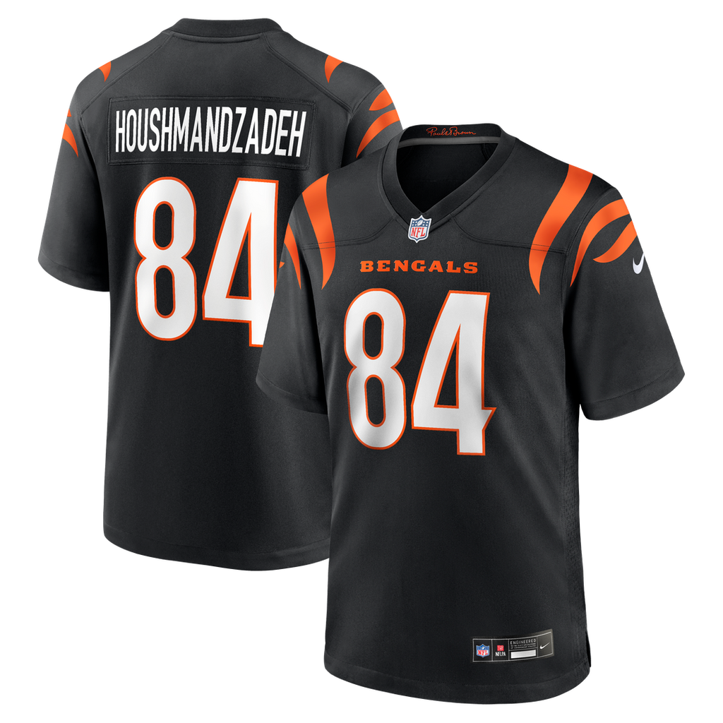 Cincinnati Bengals T. J. Houshmandzadeh Nike Black Team Retired Game Jersey